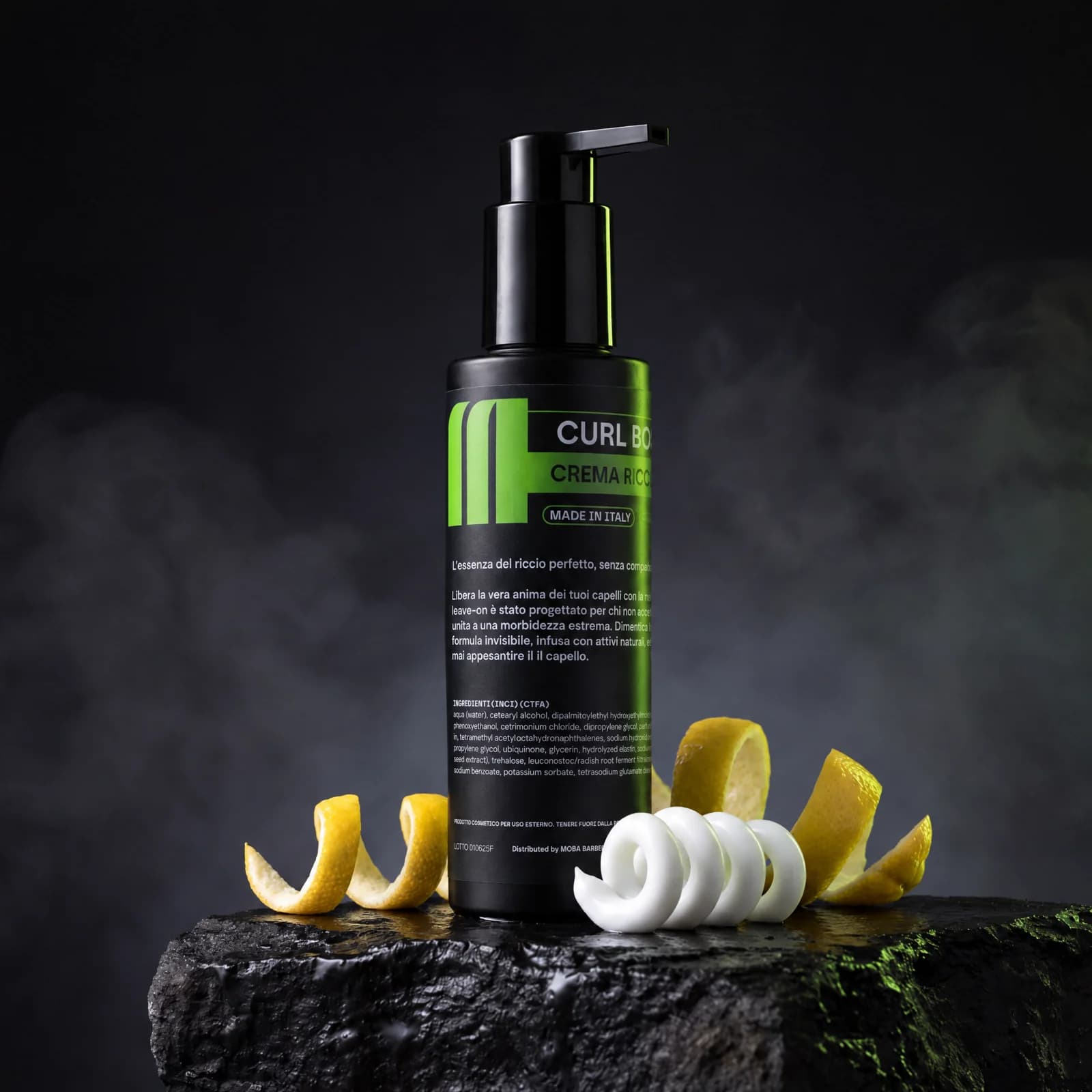 CURL BOOSTER, crema ricci MOBA Barber
